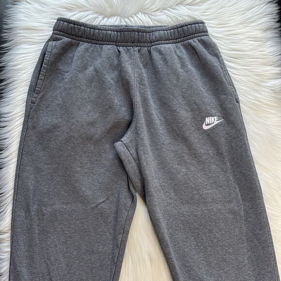 Nike Gray Club Fleece Joggers - Picture 3 of 7